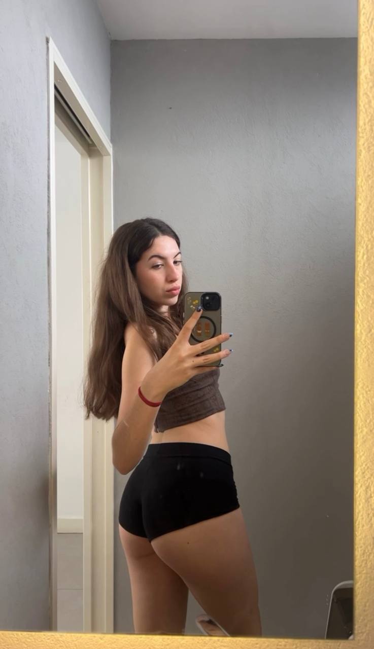 Amber in her underwear in Saltillo